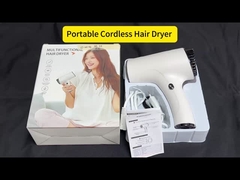 Profissional USB sem fio Mini secador de cabelo portátil de carregamento de baixo ruído secador de ar livre para o exame de arte