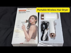 Secador de cabelo elétrico com 3 ajustes de calor e 300 milhões de íons negativos