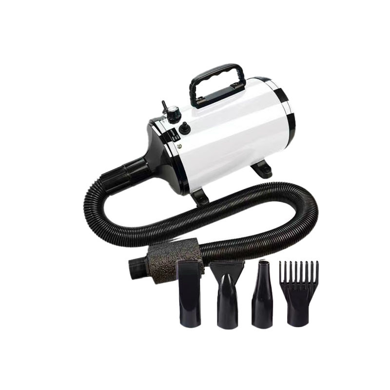 Secador de cabelo de animais de estimação de alta velocidade de 3800W com 4 bicos de ar e controle de temperatura inteligente NTC
