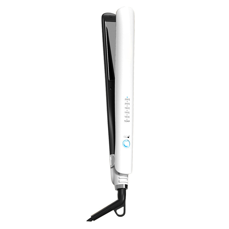 150-230 graus 60W LED Display PTC Prata de aquecimento rápido Curling endireitamento endireitador de cabelo
