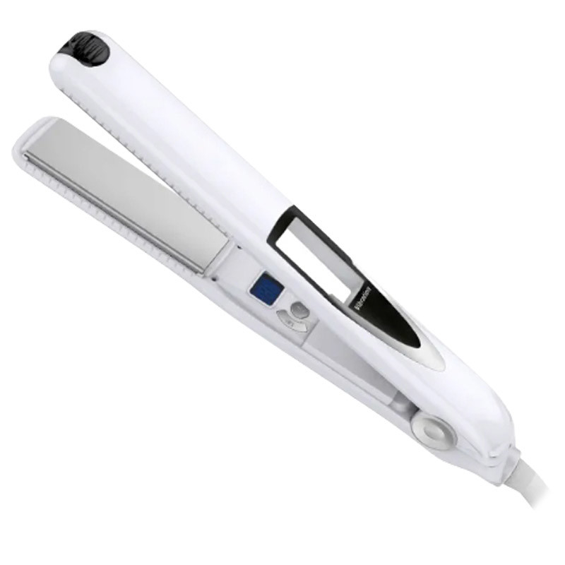 Limpador de cabelo de tamanho de viagem personalizável com cabo de 2 metros e temperatura ajustável