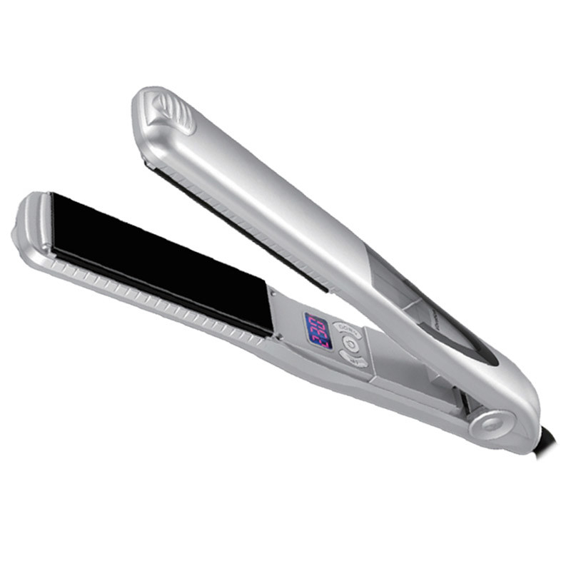 Limpador de cabelo quente de alta eficiência com visor de temperatura digital e cabo de 2 metros