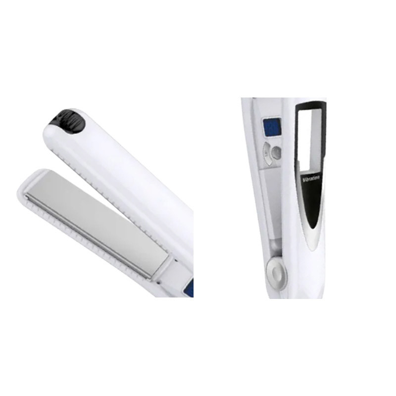 Limpador de cabelo quente de alta eficiência com visor de temperatura digital e cabo de 2 metros