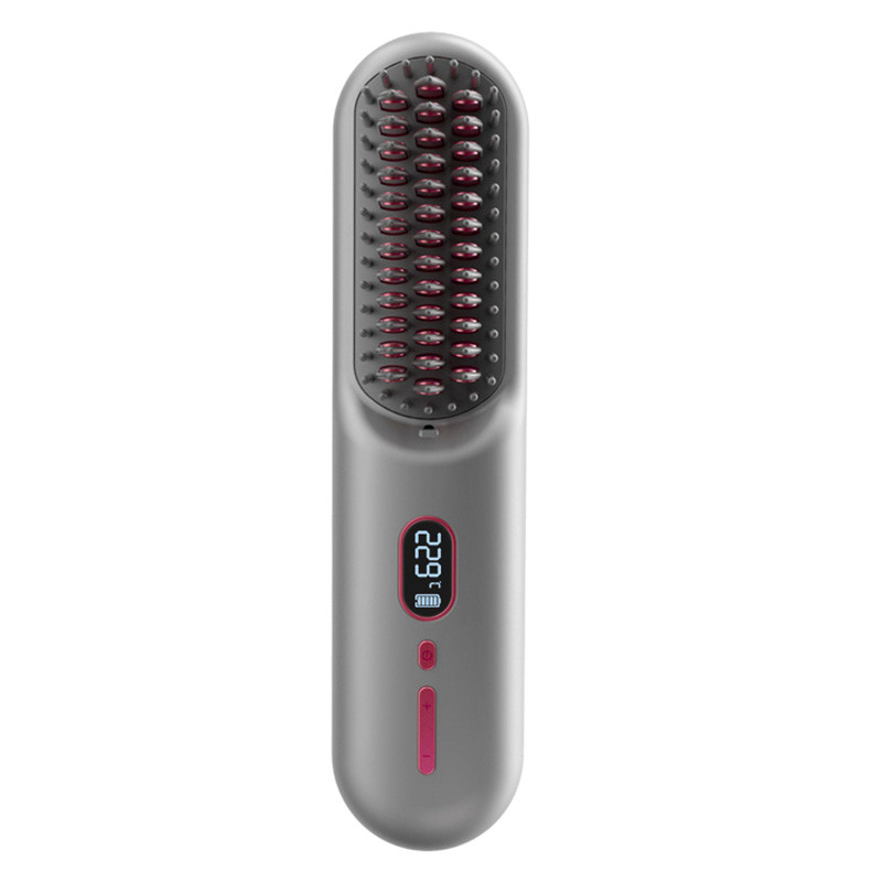 Secador de cabelo sem fio com ar quente escova com motor BLDC e íons negativos tipo-C personalizável