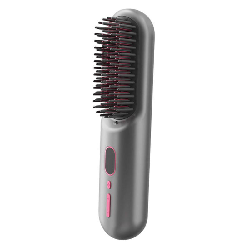 Secador de cabelo sem fio com ar quente escova com motor BLDC e íons negativos tipo-C personalizável