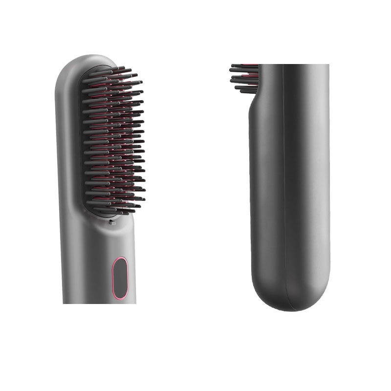 Secador de cabelo sem fio com ar quente escova com motor BLDC e íons negativos tipo-C personalizável