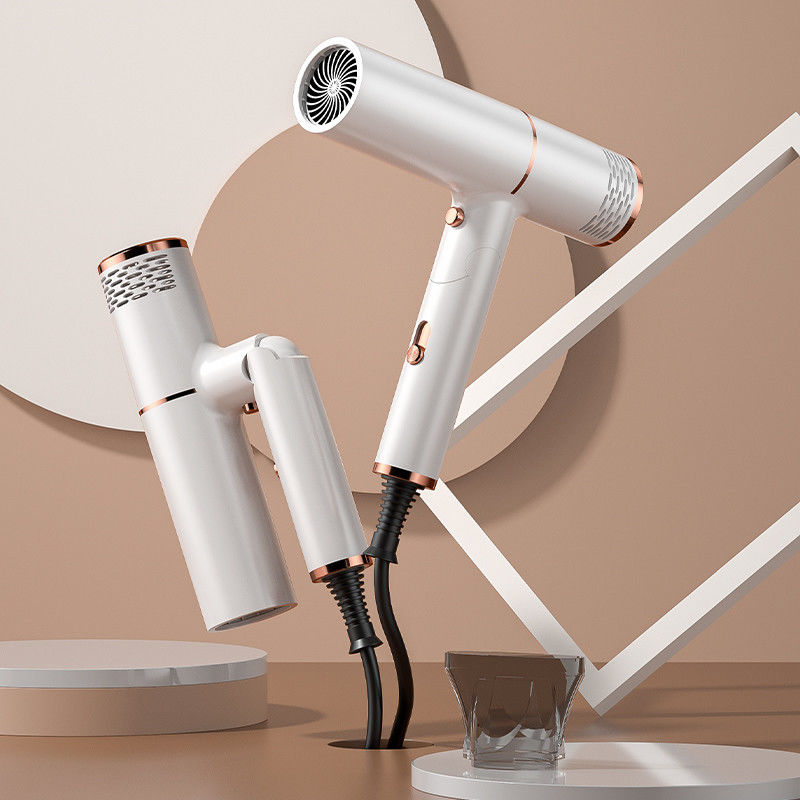 Várias cores Mini secador de cabelo automático com design de plugue padrão