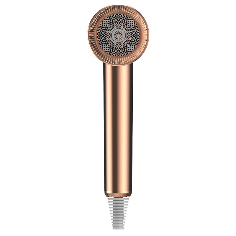 Secador de cabelo compacto roxo de 1500W com 2 velocidades e 3 ajustes de calor para viagens