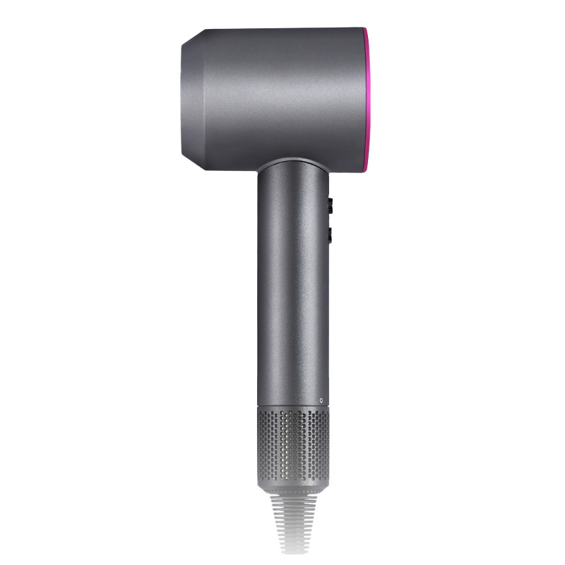 Secador de cabelo de vento forte baixo ruído iônico alto fluxo de ar secar rápido motor sem escova secador de cabelo sopro com difusor