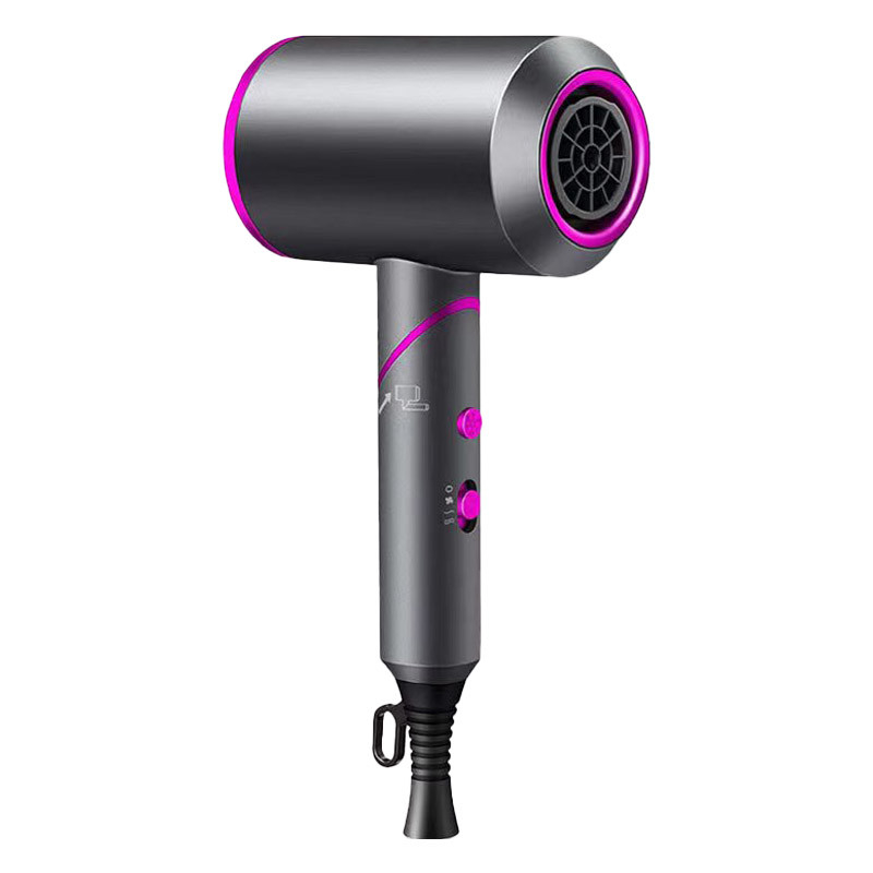 Novo secador de cabelo de mão dobrável de alta velocidade difusor de íons negativos soprador secador de cabelo para equipamentos de salão
