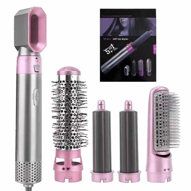500W New Design Wholesale Low Price Multi Function Air Wrap Leather Box Automática Escovinha de Ar Quente