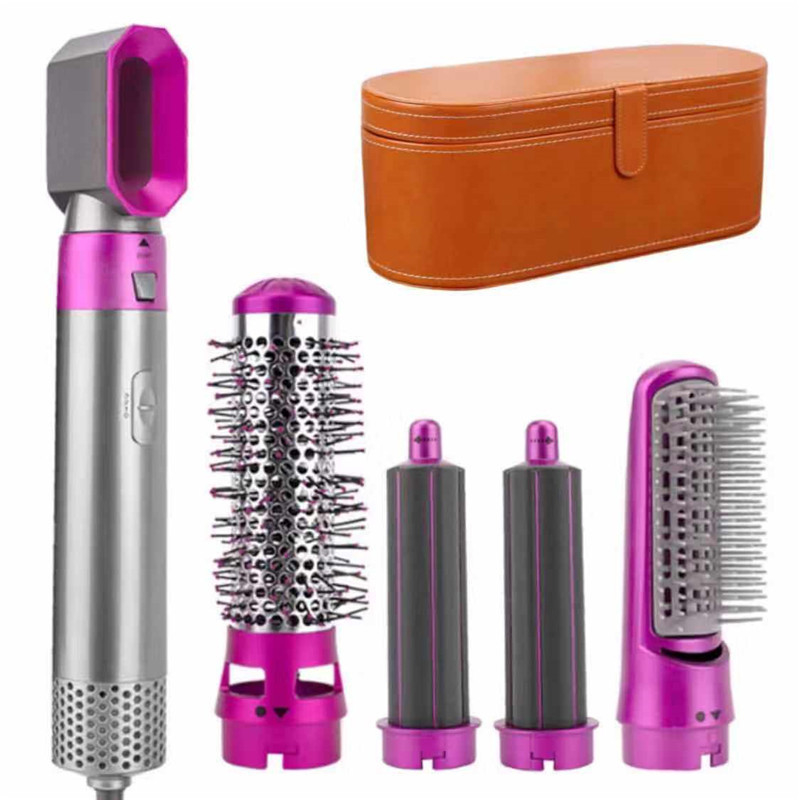 500W New Design Wholesale Low Price Multi Function Air Wrap Leather Box Automática Escovinha de Ar Quente