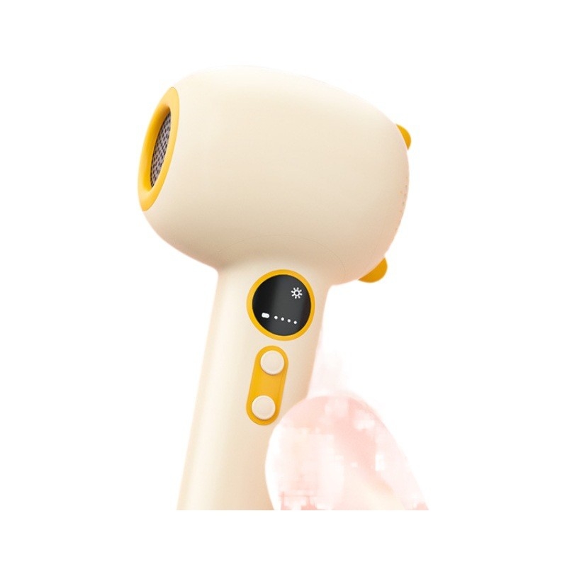 Secador de cabelo sem fio USB para uso externo Bateria de viagem Mini Secador de cabelo portátil Carregável Secador de cabelo sem fio