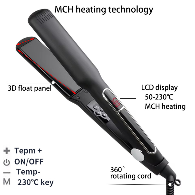 MCH Aquecimento Limpador de Cabelos Multi Dimensões LCD Display Touch Operation Ferramentas Profissionais