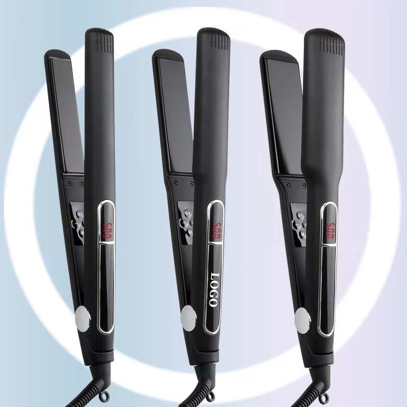 Controle táctil MCH alisador de cabelo Larga e estreita Multi Dimensão LCD