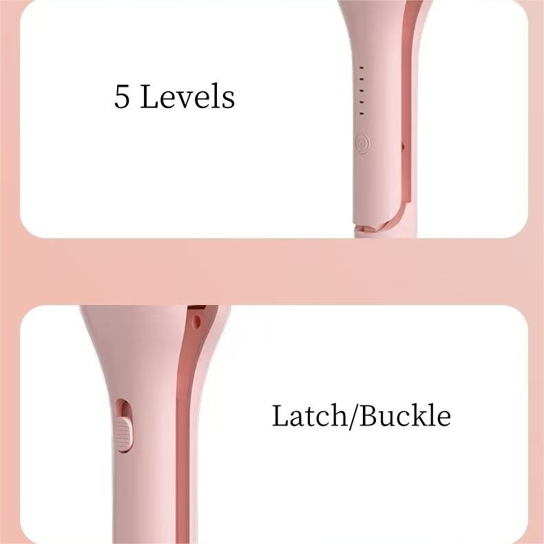45W Waver de ovo francês Curling de cabelo à base de água Cerâmica Glaze Coating Grande onda de rolo Íon negativo aquecimento rápido