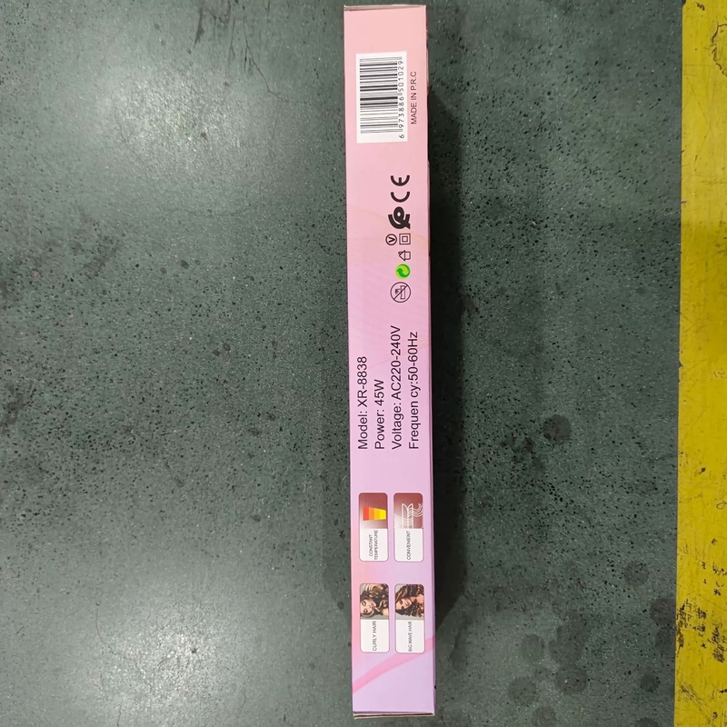 Curve de cabelo elétrico anti-frizz com motor de alta velocidade e tecnologia de íons negativos