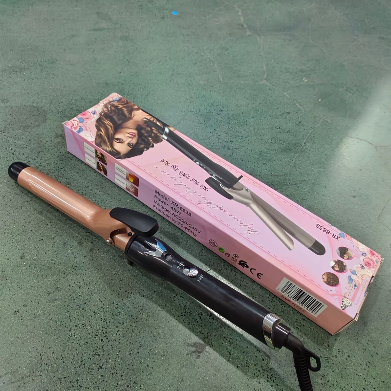 Curve de cabelo elétrico anti-frizz com motor de alta velocidade e tecnologia de íons negativos