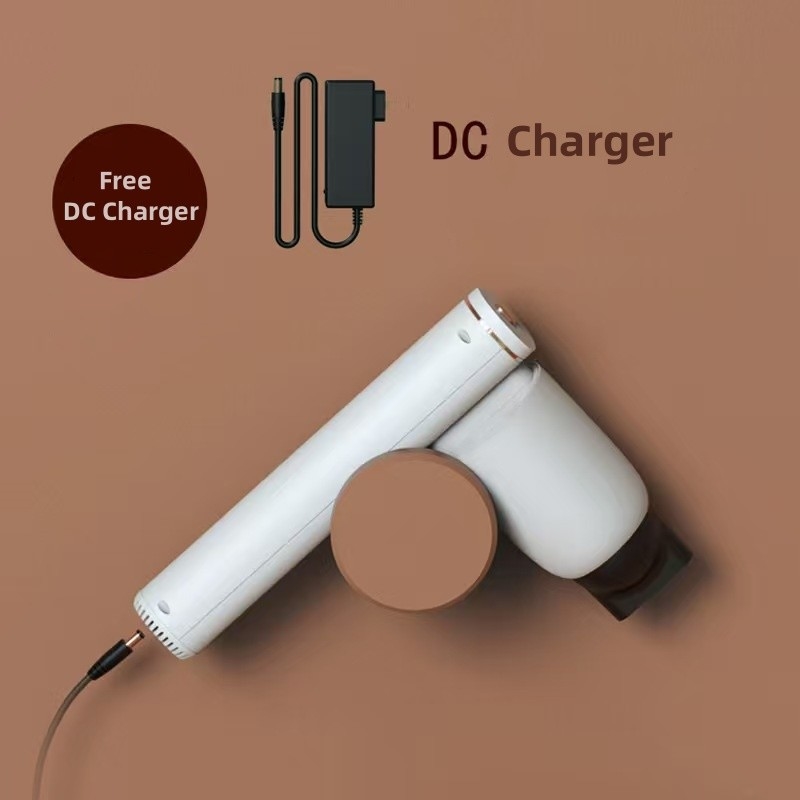 Secador de cabelo sem fio secador de cabelo portátil com vento quente e frio para viagens ao ar livre