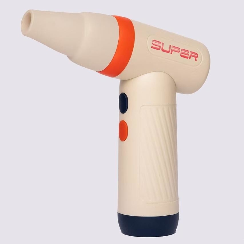 40W poderoso ventilador de secagem de jato portátil para carros Orange Khaki / Blue Khaki