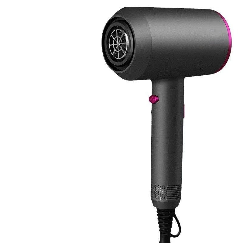 1300W Poderoso Secador de cabelo Motor AC Secador rápido Ajuste de aquecimento iónico com 1 difusor e 2 bicos de concentração