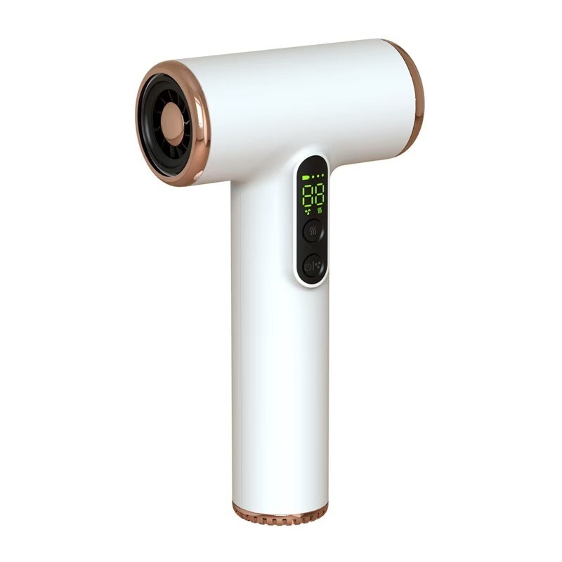 Tamanho de viagem Secadores de cabelo sem fio de bateria de 200W com baixo ruído