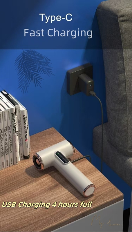 Tamanho de viagem Secadores de cabelo sem fio de bateria de 200W com baixo ruído