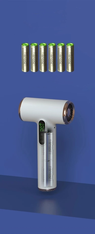 Tamanho de viagem Secadores de cabelo sem fio de bateria de 200W com baixo ruído