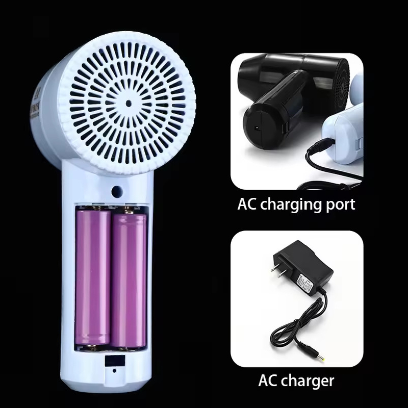 Poderoso secador de cabelo sem fio de 800W com 60 minutos de duração da bateria e tecnologia de turmalina