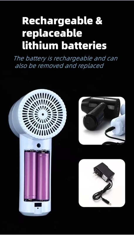 Poderoso secador de cabelo sem fio de 800W com 60 minutos de duração da bateria e tecnologia de turmalina