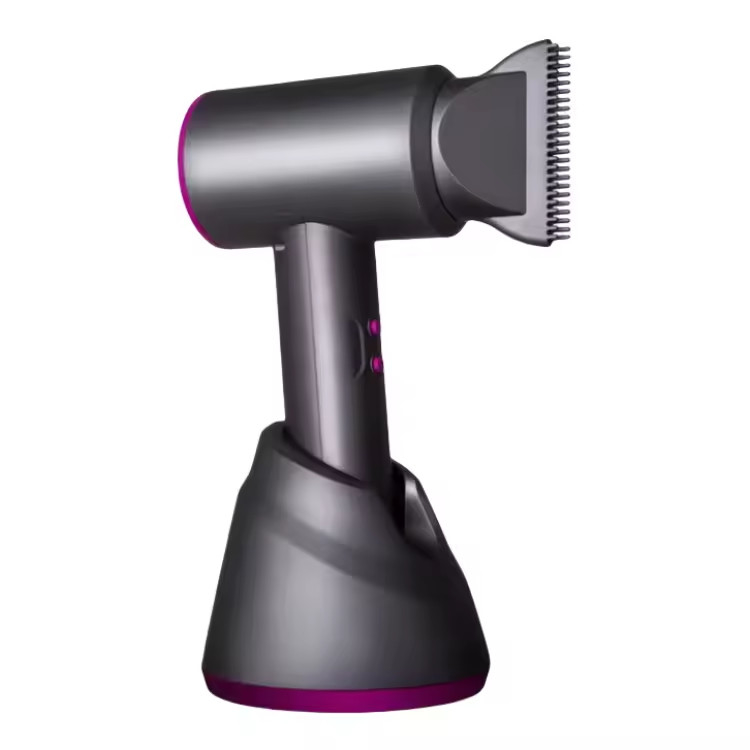 Secador de cabelo sem fio sem fio com 2 bocas de ar 15000mAh Bateria grande para viagens ao ar livre