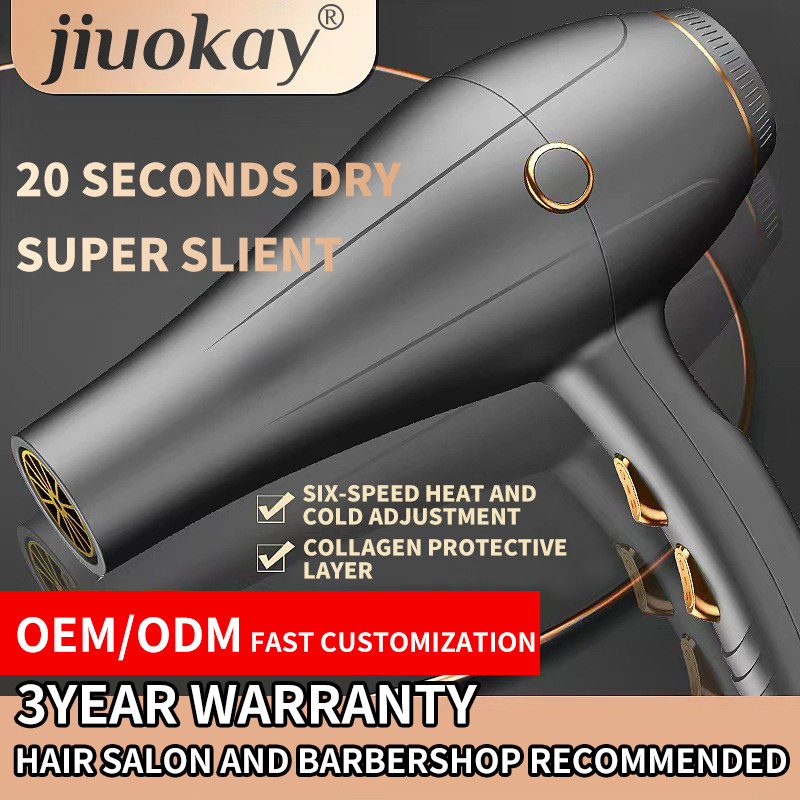 2400W Alta Velocidade 130000 Rpm Secador de Cabelos Seco Rápido Para Casa Hotel Viagens ao Ar Livre