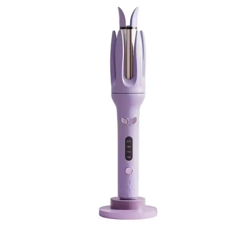30W Curling de cabelo Ferro Automático Curling de cabelo giratório 28mm tela LCD configurações de temperatura múltipla