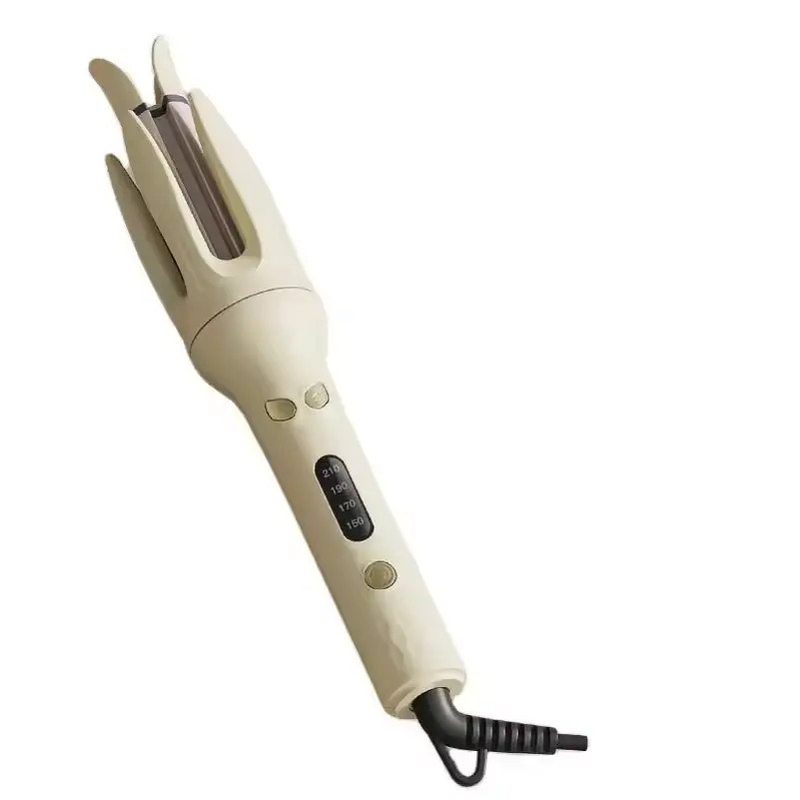 30W Curling de cabelo Ferro Automático Curling de cabelo giratório 28mm tela LCD configurações de temperatura múltipla