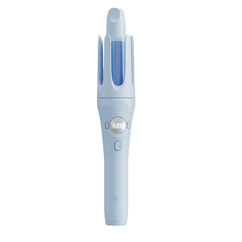Porta-vozes de aquecimento rápido de curvas duradouras Secador de cabelo Styler Curling sem fio Ferro de titânio Ferro plano