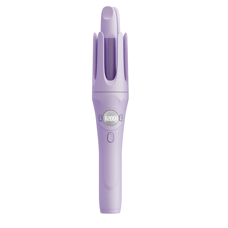 Porta-vozes de aquecimento rápido de curvas duradouras Secador de cabelo Styler Curling sem fio Ferro de titânio Ferro plano