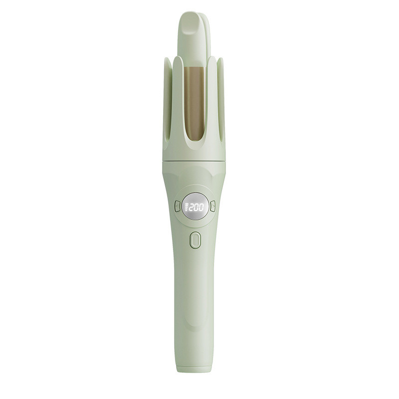 Porta-vozes de aquecimento rápido de curvas duradouras Secador de cabelo Styler Curling sem fio Ferro de titânio Ferro plano