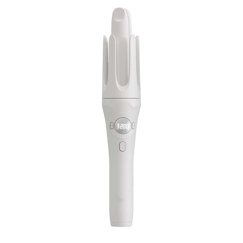Porta-vozes de aquecimento rápido de curvas duradouras Secador de cabelo Styler Curling sem fio Ferro de titânio Ferro plano
