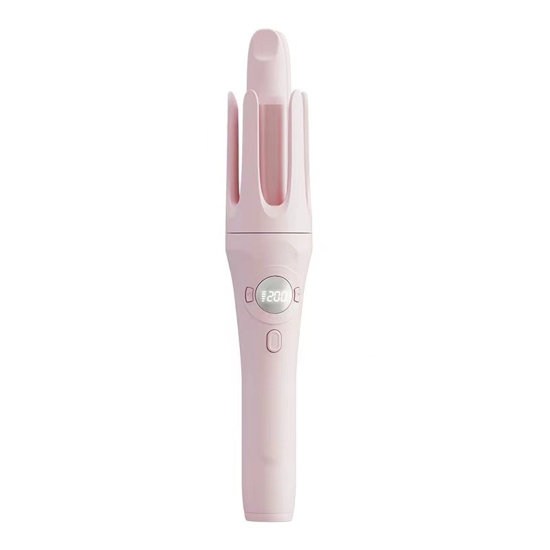 Porta-vozes de aquecimento rápido de curvas duradouras Secador de cabelo Styler Curling sem fio Ferro de titânio Ferro plano