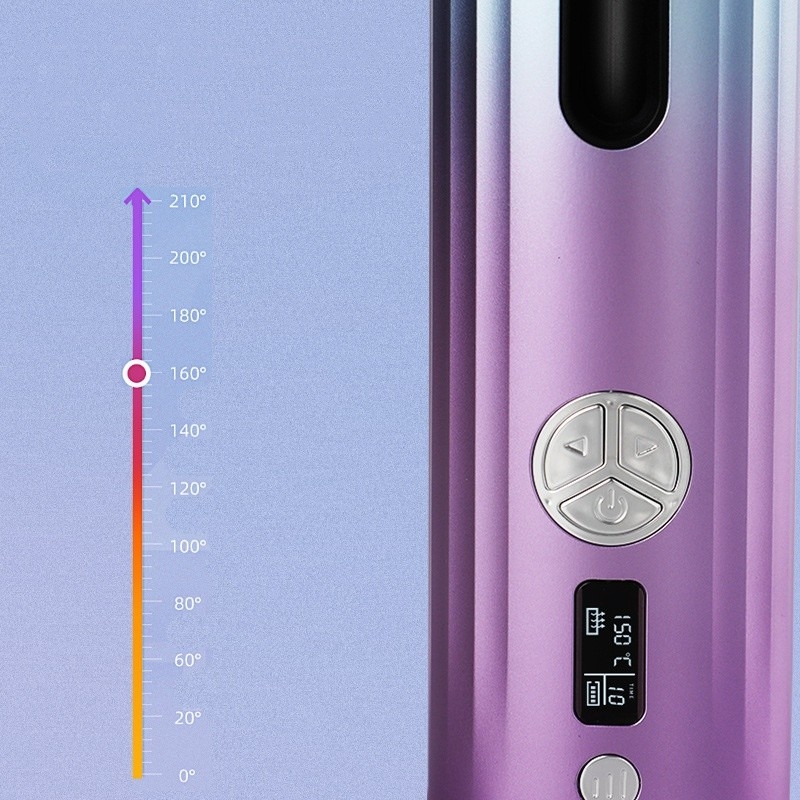 Recarregável Wireless Automatic Hair Curler Mini USB portátil aquecimento rápido Big Waver Rollers Hair Styler