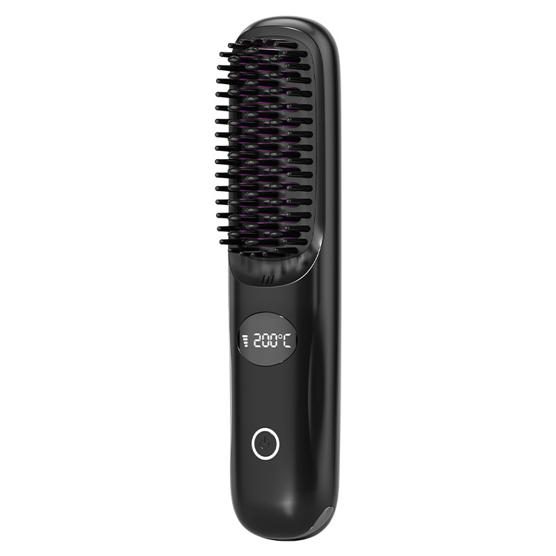 Cuidados Pessoais Secador de cabelo escova elétrica Camarão de ar quente Calor USB sem fio Recarregável Limpa-cabeça escova