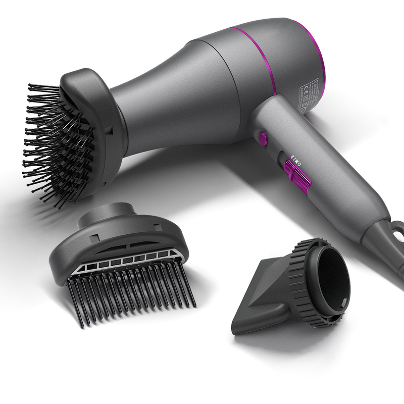 Secador de cabelo de salão profissional com velocidade do vento super forte e cuidados com o cabelo de design científico secador de cabelo