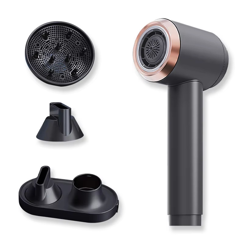 Secador de cabelo de temperatura constante Longa duração da bateria Carregamento USB recarregável sem fio
