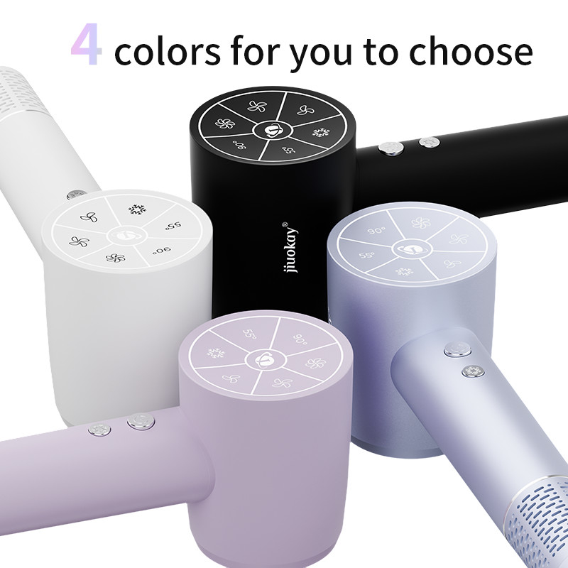 Viagem 1800W Alta Velocidade Secador de cabelo motor sem escova com 110.000 Rpm e 5 bilhões de plasma