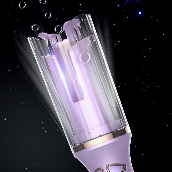 50W Automático Curling de cabelo PTC aquecimento rápido Tourmaline Cerâmica varinha com anti-queimação Proteção Timer lembrete