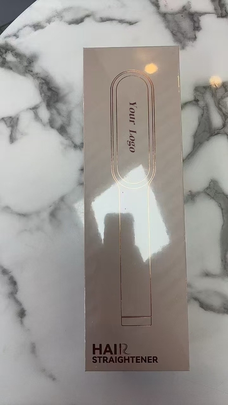 45W Limpeza de cabelo Pincel Anti-escaldamento Pincel de cabelo de íons negativos Pincel de estilo de íons negativos Aquecimento rápido 5 níveis de temperatura ajustáveis