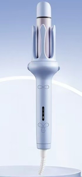Ferro de curling de cabelo profissional, varinha de curling de cerâmica de 1 polegada com curling de cabelo de temperatura ajustável
