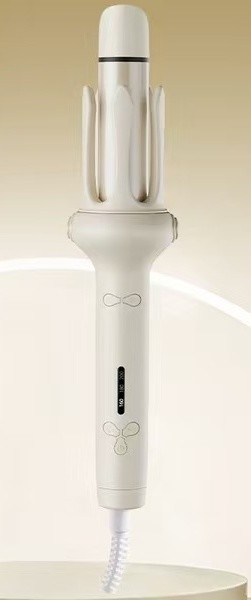 Ferro de curling de cabelo profissional, varinha de curling de cerâmica de 1 polegada com curling de cabelo de temperatura ajustável