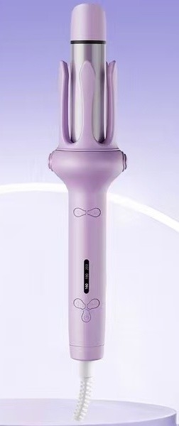 Ferro de curling de cabelo profissional, varinha de curling de cerâmica de 1 polegada com curling de cabelo de temperatura ajustável