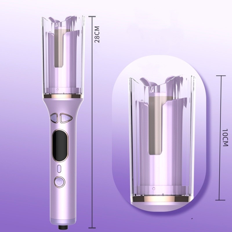 Classico 1 polegada de ferro de curling Curler de cabelo de cerâmica de calor rápido para cachos suaves e ondas